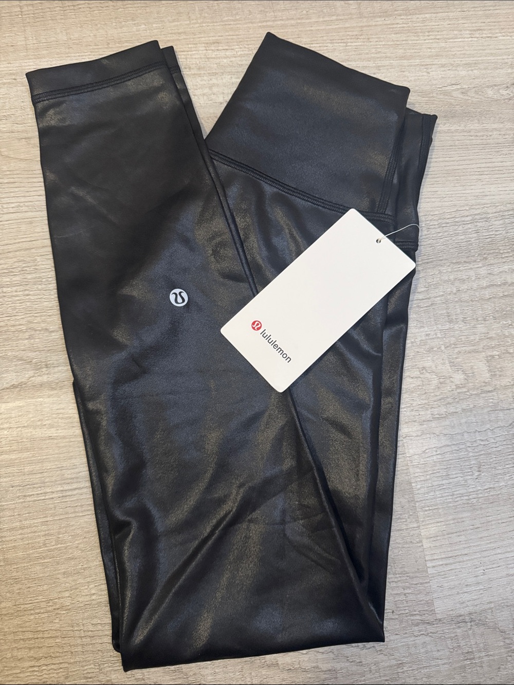 lululemon athletica Wunder Train High-Rise Foil Tight — Black